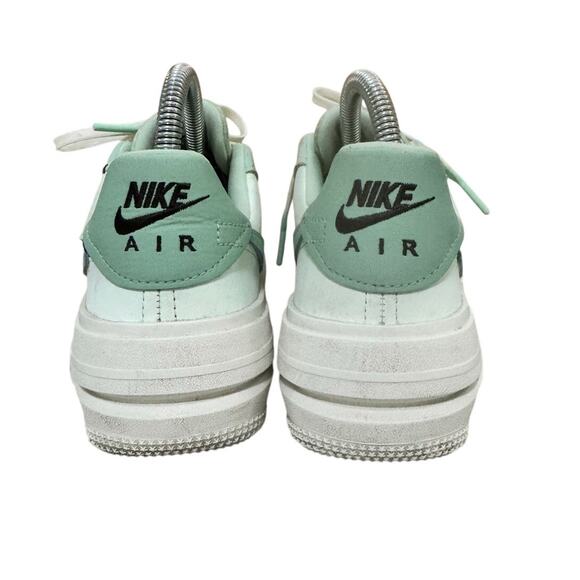 Nike Air Force 1 Shadow Mint Green White Sneakers DX3730-300 Size 6.5 - Picture 7 of 8